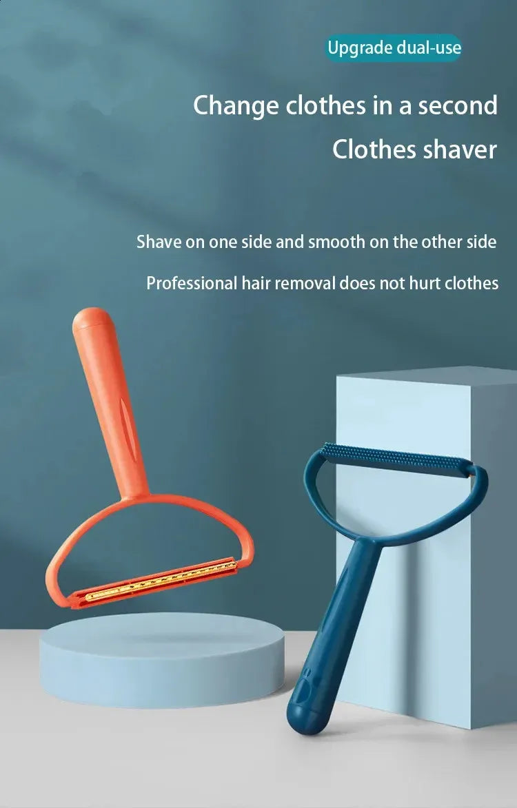 Double-Sided Lint Remover Manual Roller