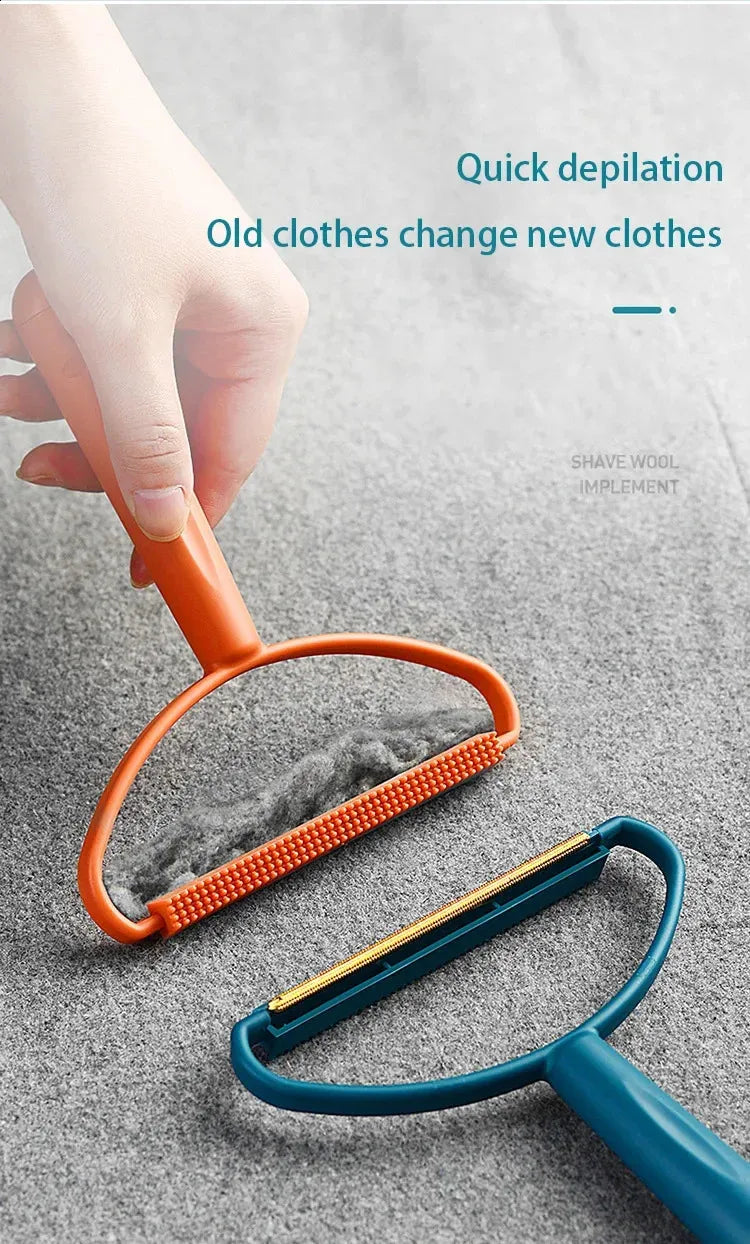 Double-Sided Lint Remover Manual Roller