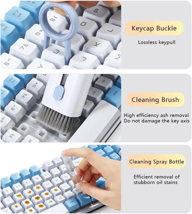 7 in 1 Computer Keyboard Cleaner Brush
