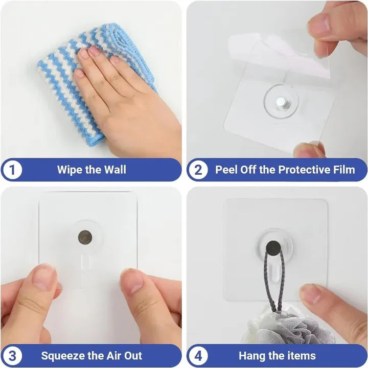 Punch-Free Screw Stickers Pack of 10