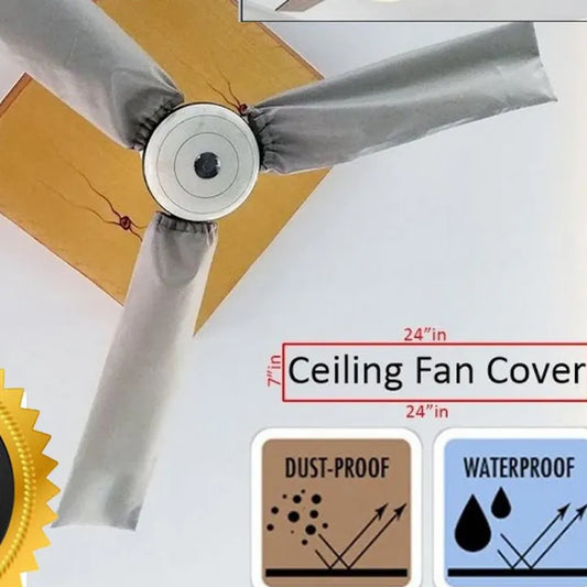 Dustproof Ceiling Fan Cover complete set