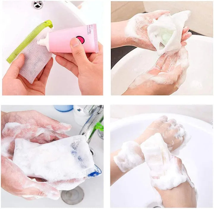 Bubble Foam Soap Net Pack of 5