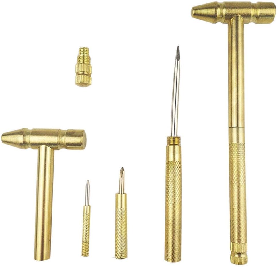 6-In-1 Mini Craft Hammer Screwdriver