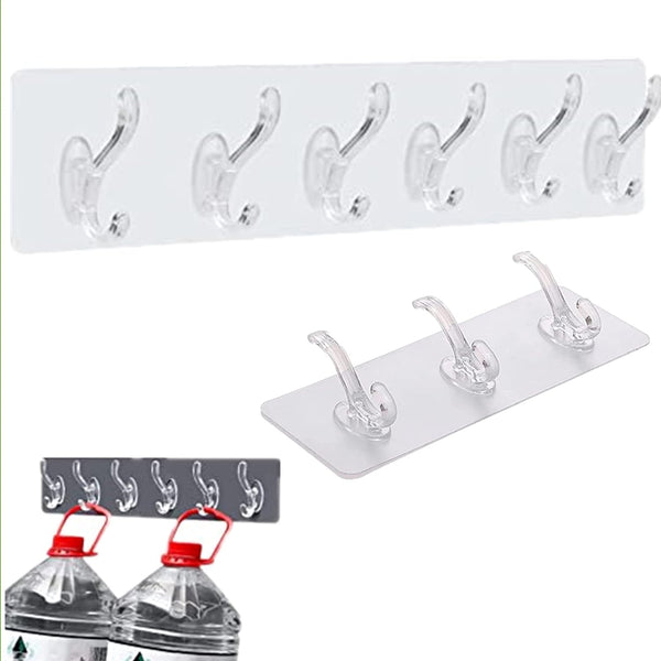 Transparent Wall Hooks For Hanging