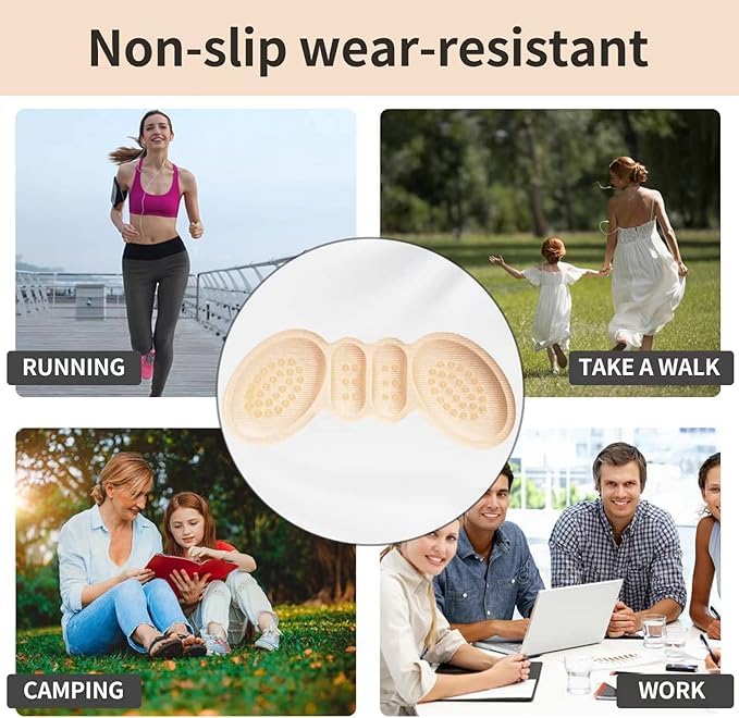 Anti-Slip Heel Grips pad Pair of 2