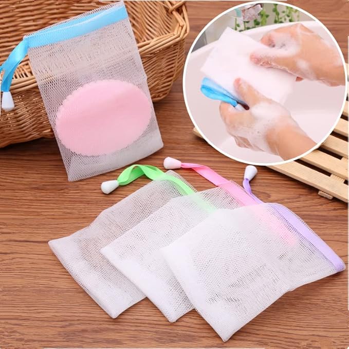 Bubble Foam Soap Net Pack of 5