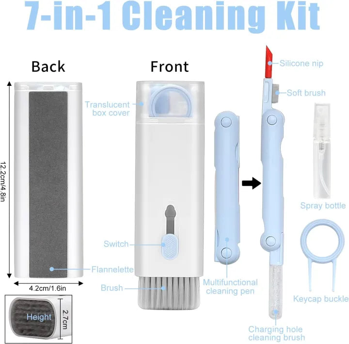 7 in 1 Computer Keyboard Cleaner Brush