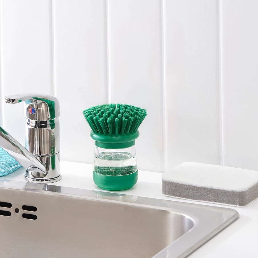 Dishwashing brush with Soap Dispenser