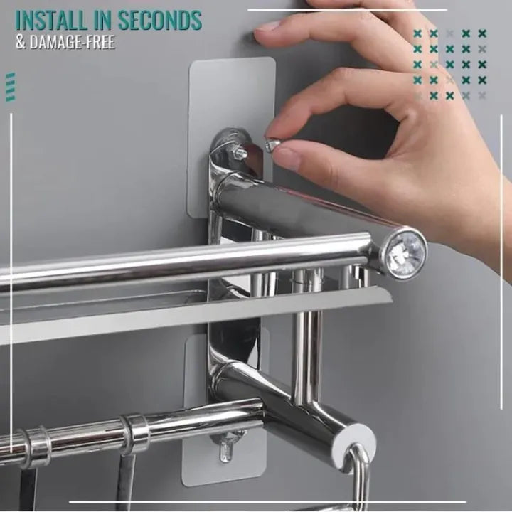 Punch-Free Screw Stickers Pack of 10