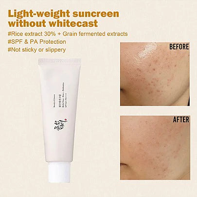 Beauty of Joseon Relief Sun: Rice + Probiotics SPF50+ PA++++