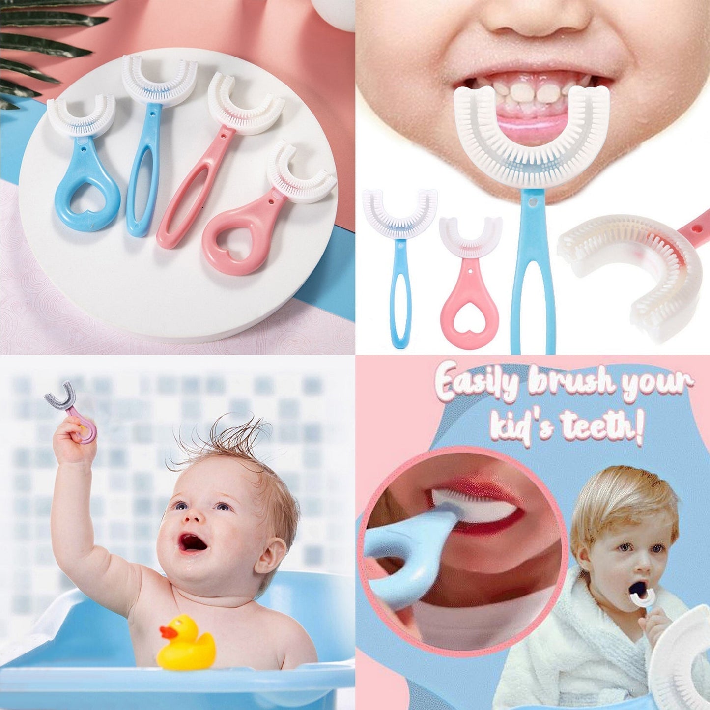 U Shaped Baby Toothbrush