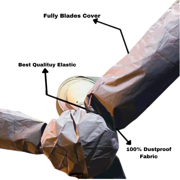 Dustproof Ceiling Fan Cover complete set