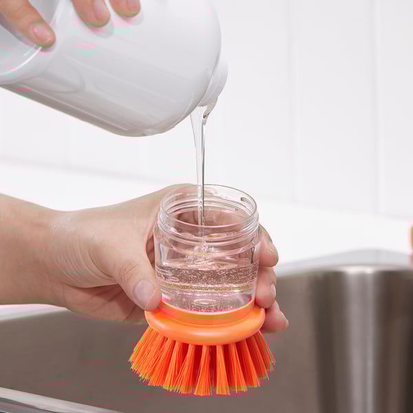 Dishwashing brush with Soap Dispenser