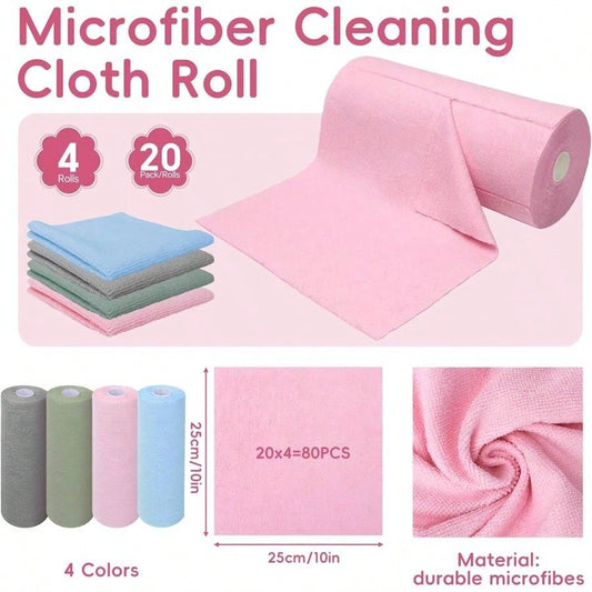Microfiber Reusable Cleaning Towels