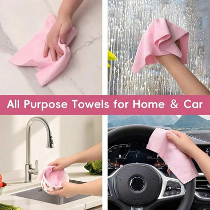 Microfiber Reusable Cleaning Towels