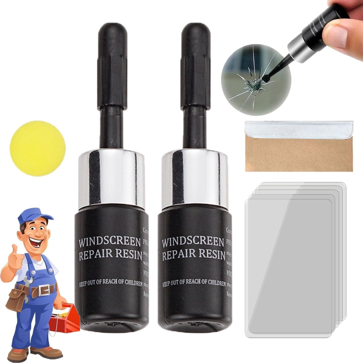 Cracked Glass Corrector Fluid