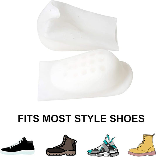 Silicone Height Increase Insoles Pair