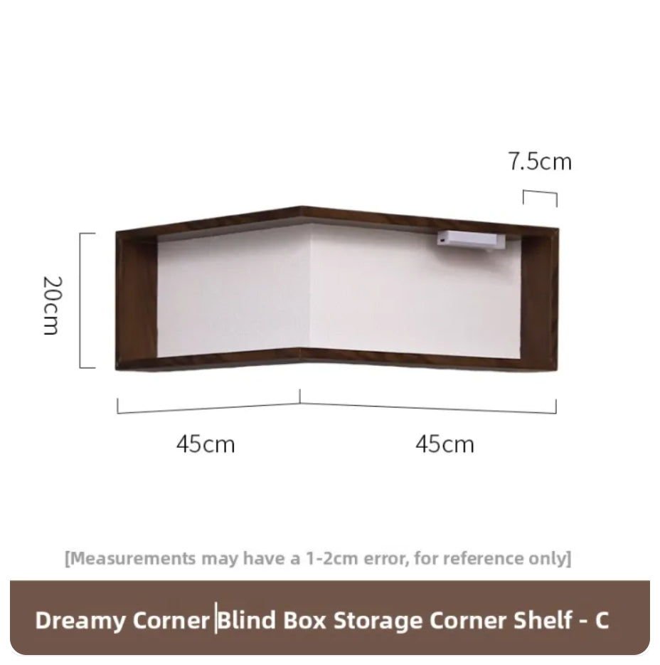 Decorative Wall Art & Creative Corner Storage Rack