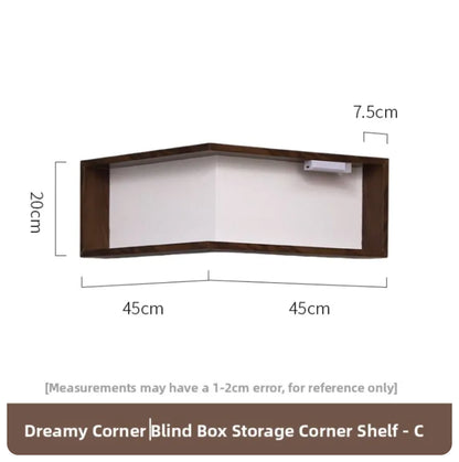 Decorative Wall Art & Creative Corner Storage Rack