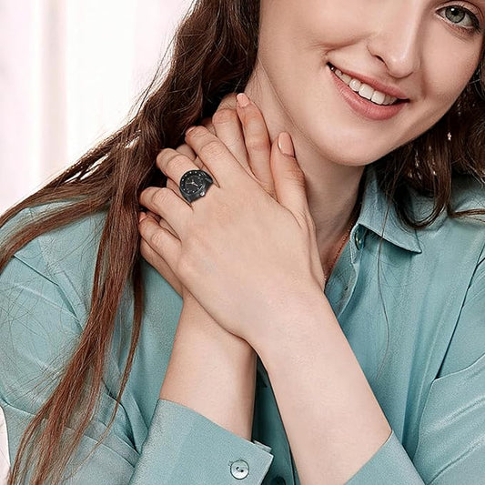 Finger ring watch