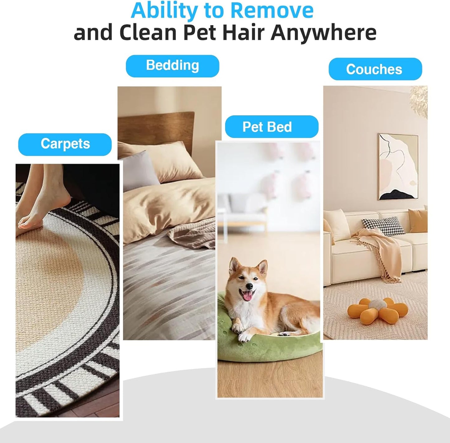 3 in 1 Pet Hair Remover Brush