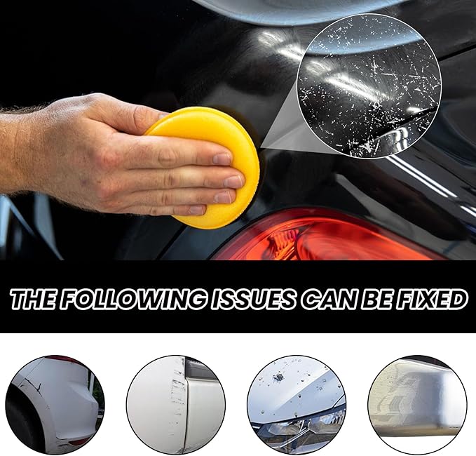 Samco Car scratch Remover Compound ( With Free Microfiber Towel 650 Gsm 🔥)