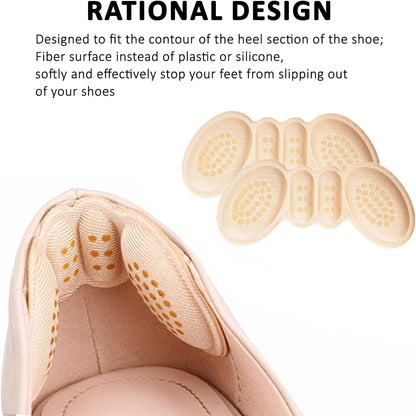Anti-Slip Heel Grips pad Pair of 2