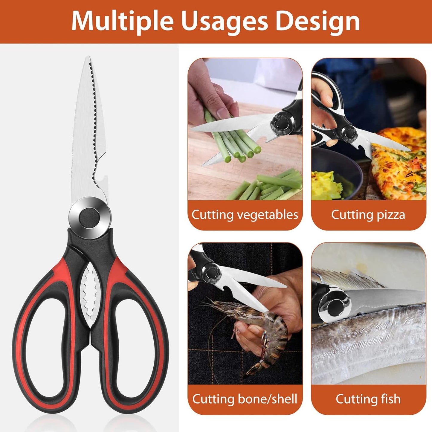 Multipurpose Food Scissors