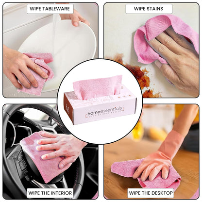 Microfiber Reusable Cleaning Towels