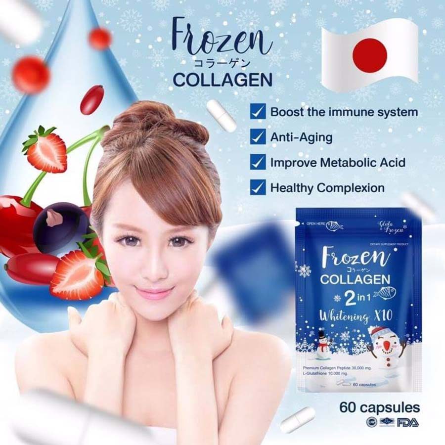 Frozen Collagen 2-in-1 Whitening – 60 Capsules