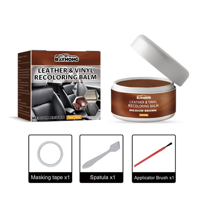 Leather Recolouring Balm Restorative Dye Repairs