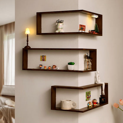 Decorative Wall Art & Creative Corner Storage Rack