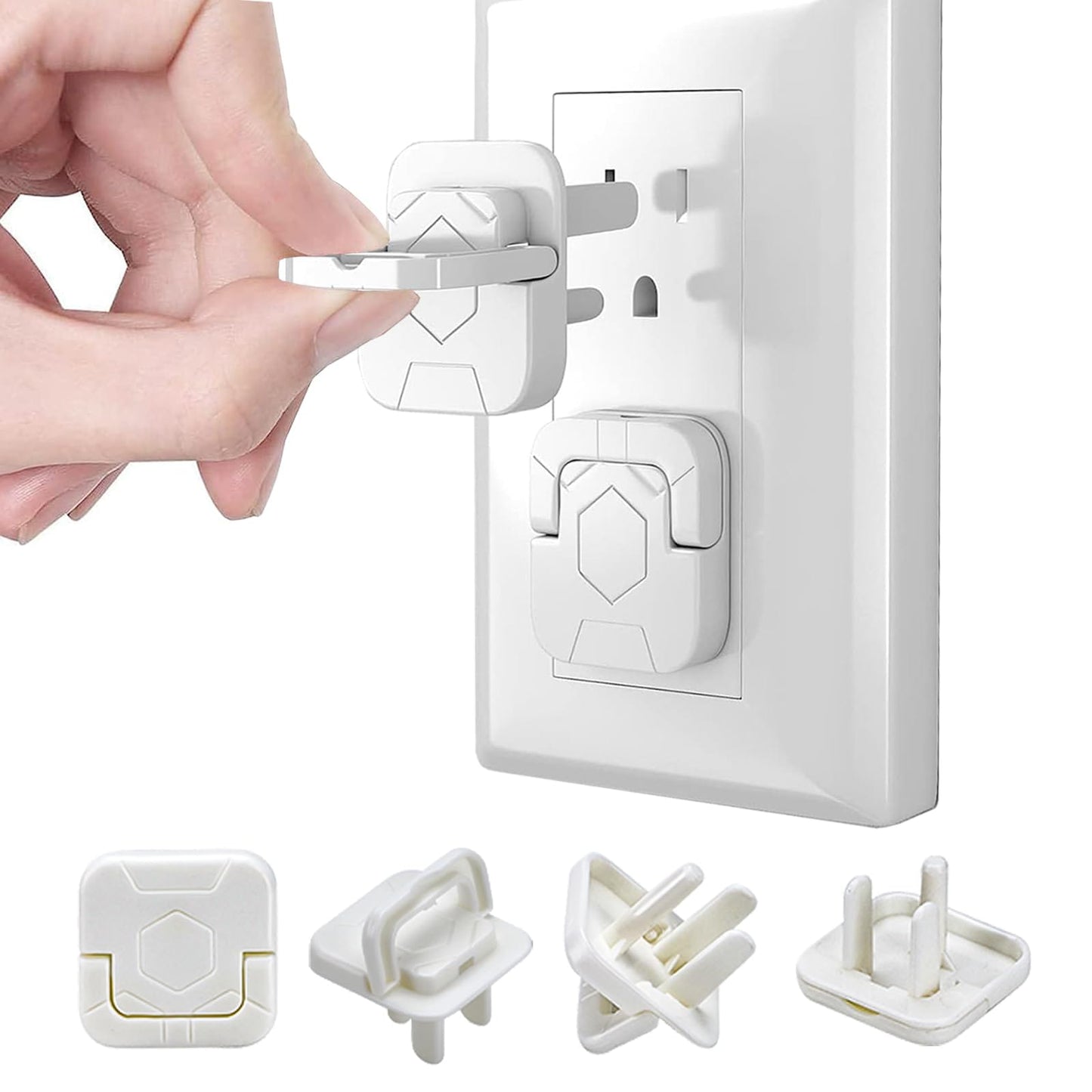 Electric Socket Outlet Plug Power Protection Pack of 10