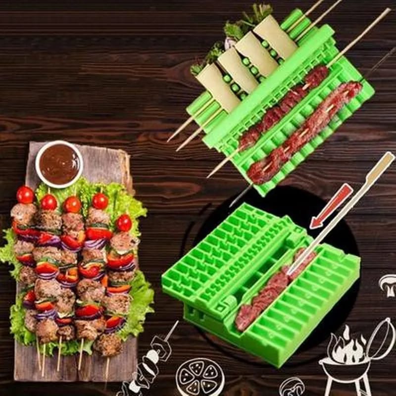 3-in-1 Quick BBQ Skewers Maker