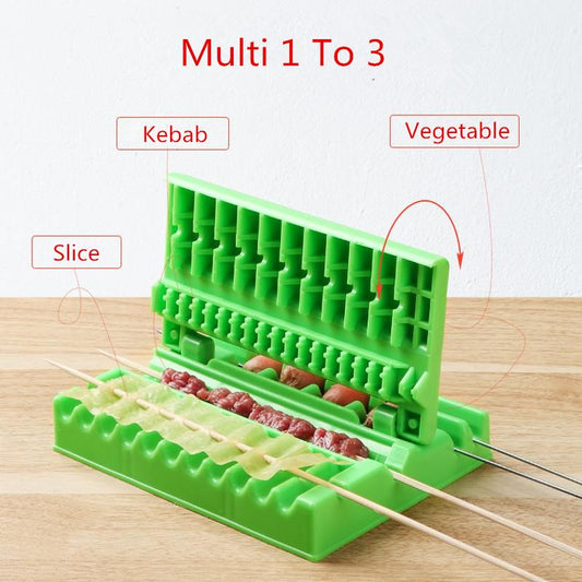 3-in-1 Quick BBQ Skewers Maker