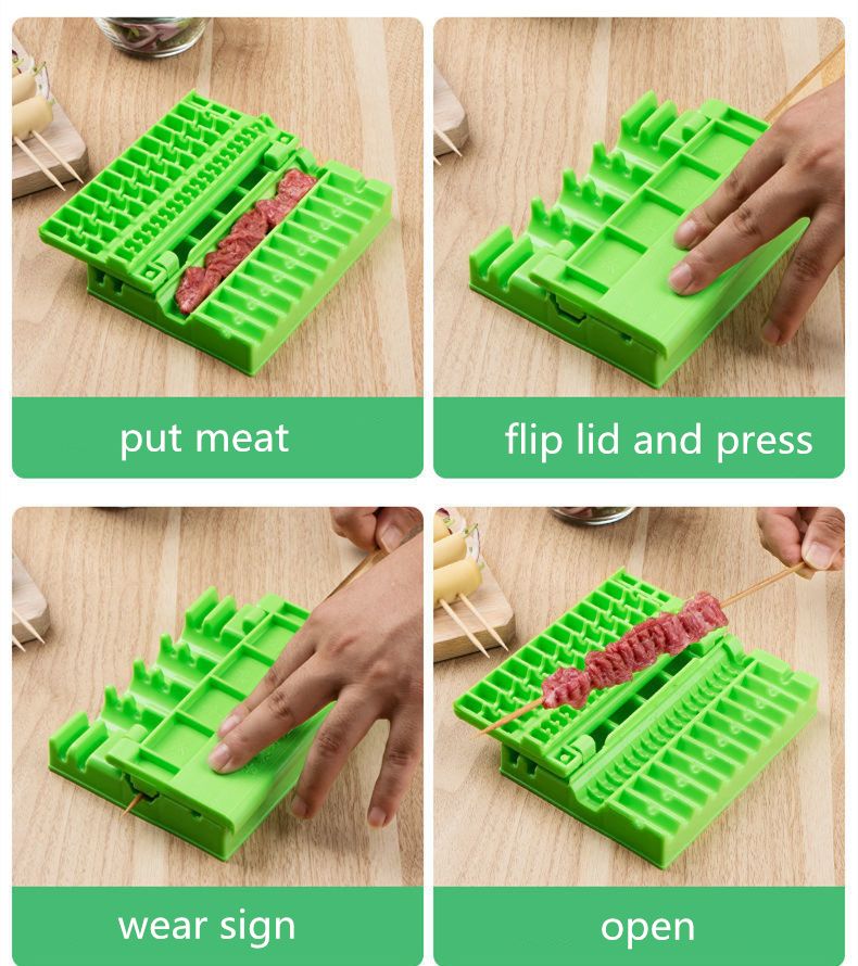 3-in-1 Quick BBQ Skewers Maker