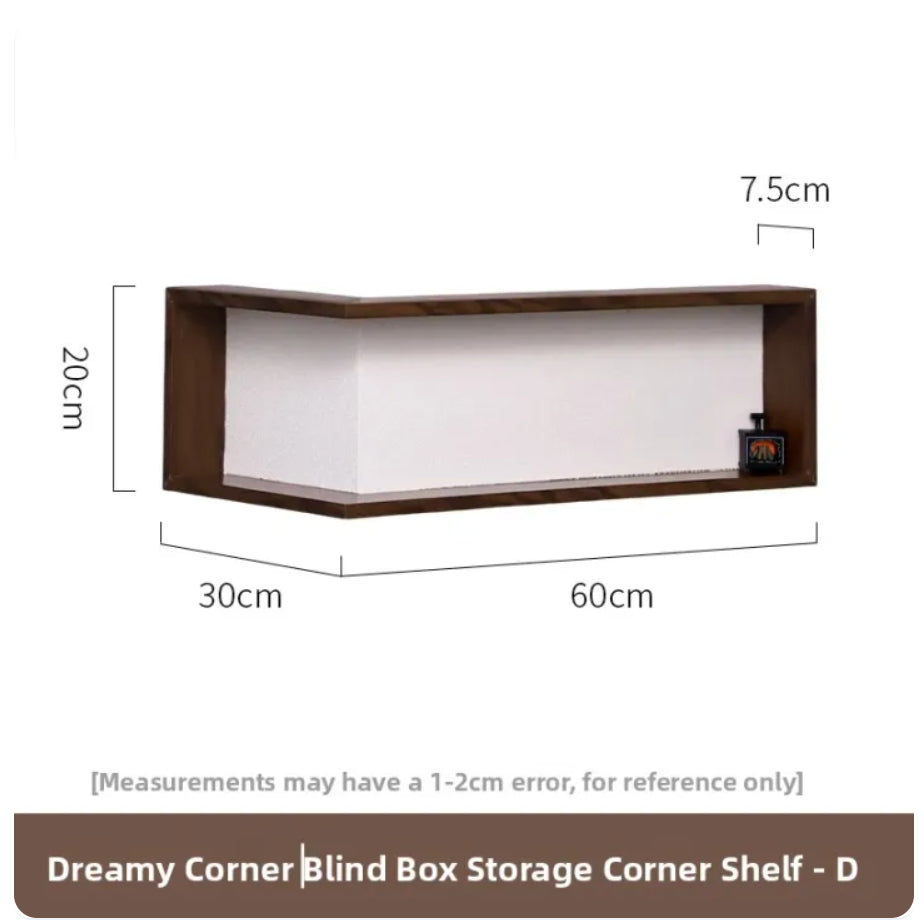 Decorative Wall Art & Creative Corner Storage Rack