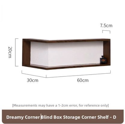 Decorative Wall Art & Creative Corner Storage Rack