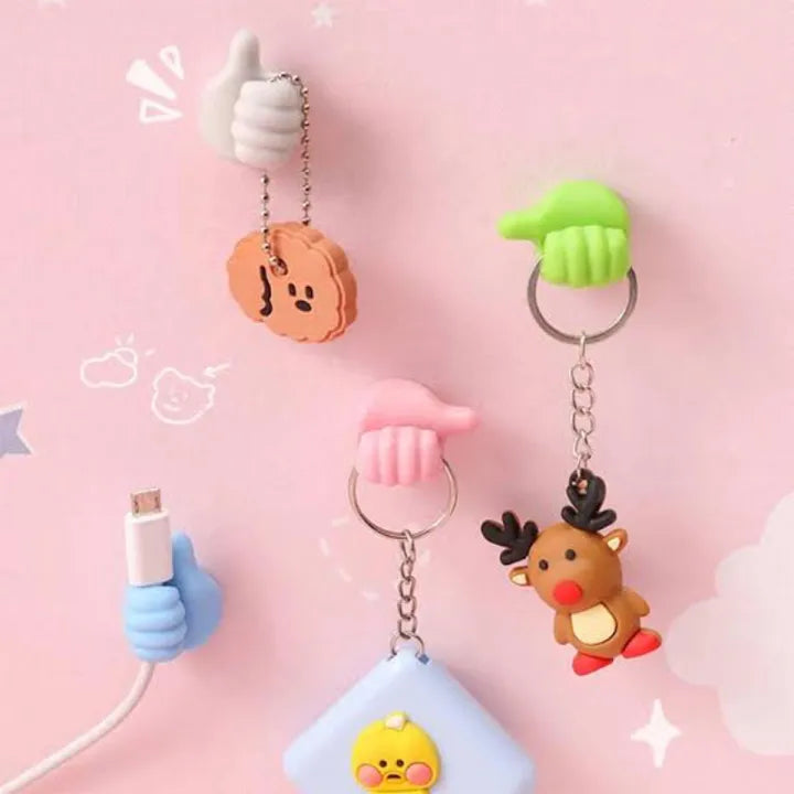 Multifunctional Silicone Thumb Wall Hook
