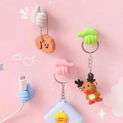 Multifunctional Silicone Thumb Wall Hook
