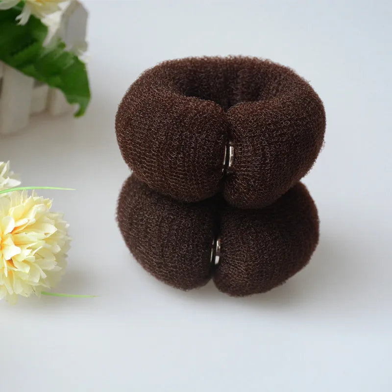 Donut Hair Bun for Girls pack of 2