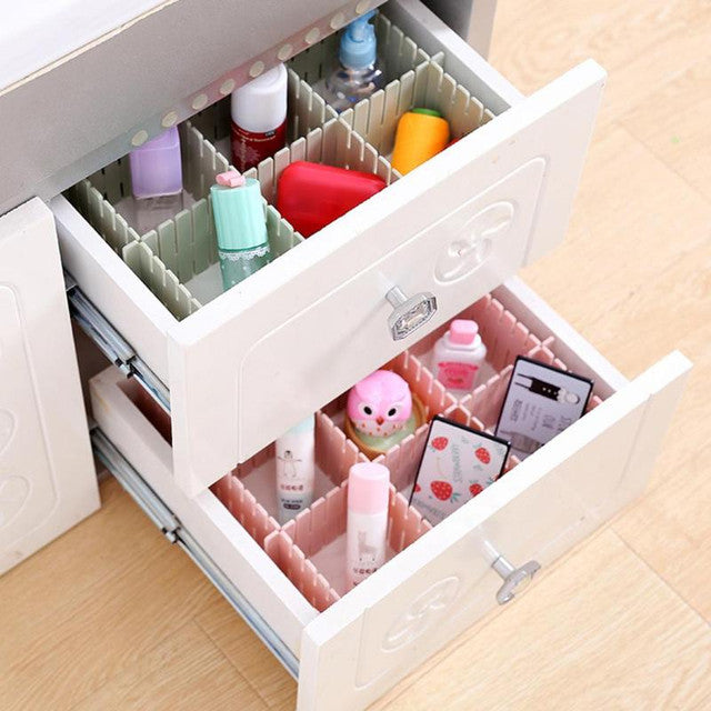 Adjustable Drawer Divider & Organizer Pack Of 2