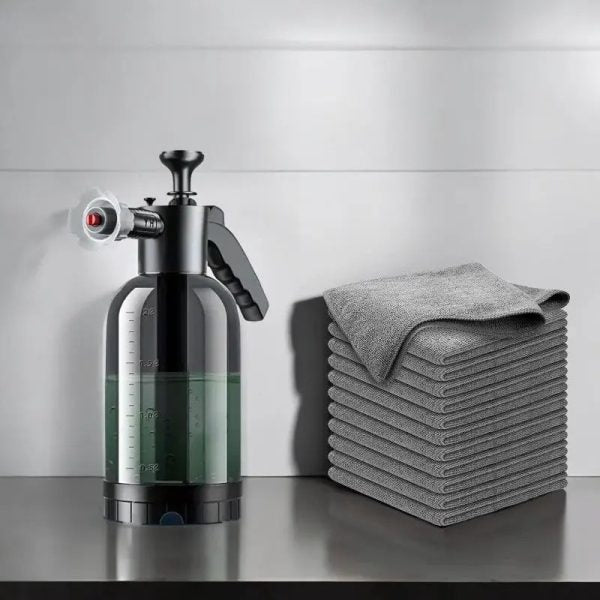 2 Litre Air Pressure Hand Pump ( With Free Microfiber Cloth🔥 )