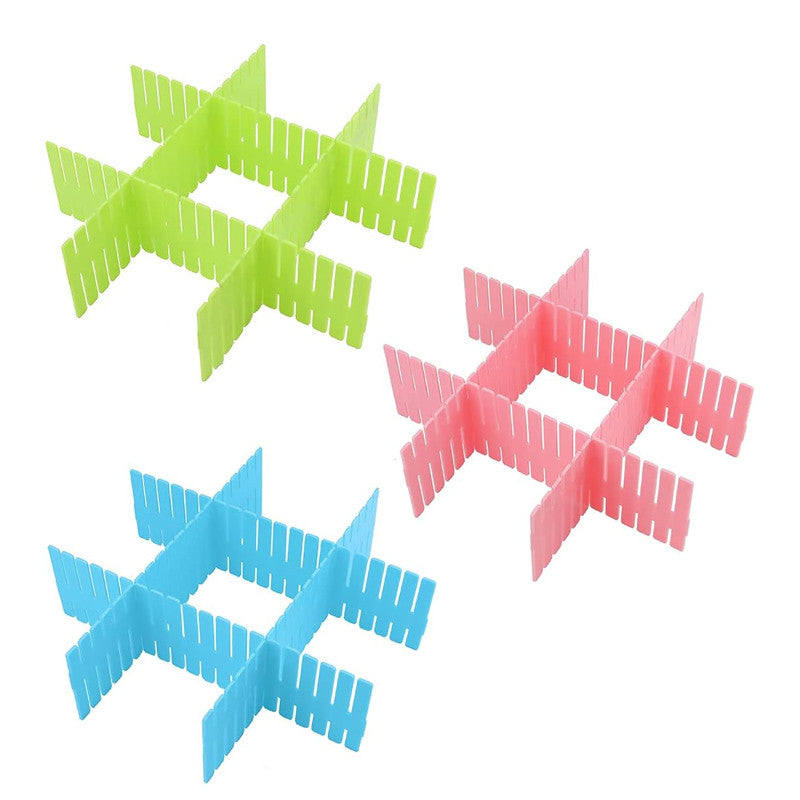 Adjustable Drawer Divider & Organizer Pack Of 2