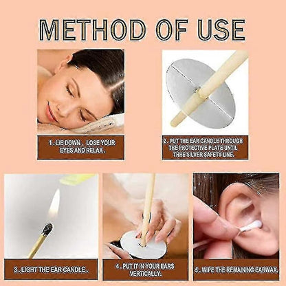 Ear wax removal cones paper