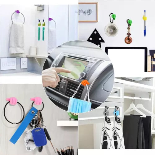 Multifunctional Silicone Thumb Wall Hook