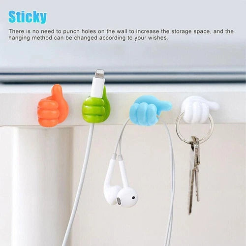 Multifunctional Silicone Thumb Wall Hook