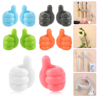Multifunctional Silicone Thumb Wall Hook