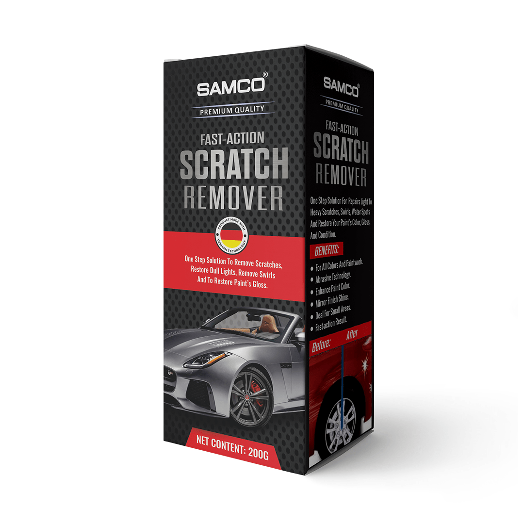 Samco Car scratch Remover Compound ( With Free Microfiber Towel 650 Gsm 🔥)