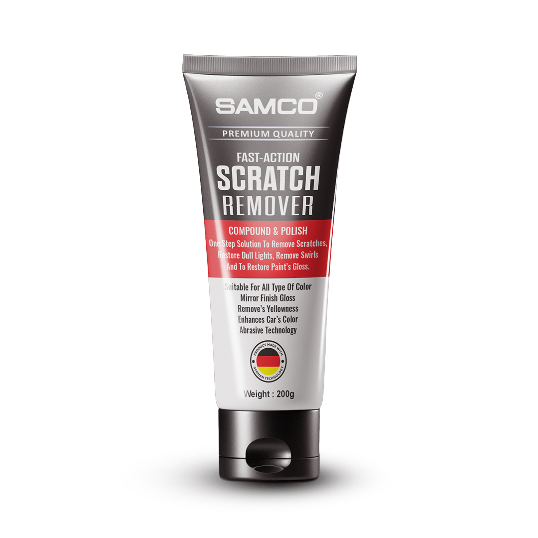 Samco Car scratch Remover Compound ( With Free Microfiber Towel 650 Gsm 🔥)